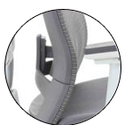 Крісло комп'ютерне ергономічне Ergo Chair 2 Grey KreslaLux